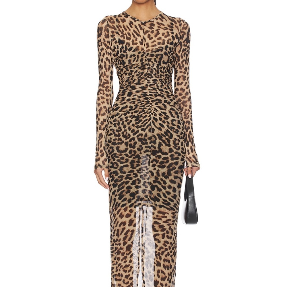 REVOLVE Good American Lucky Leopard Print Dress